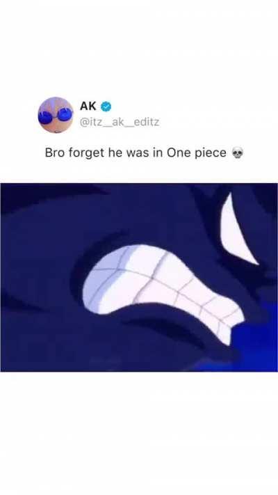 That time when one piece became gintama