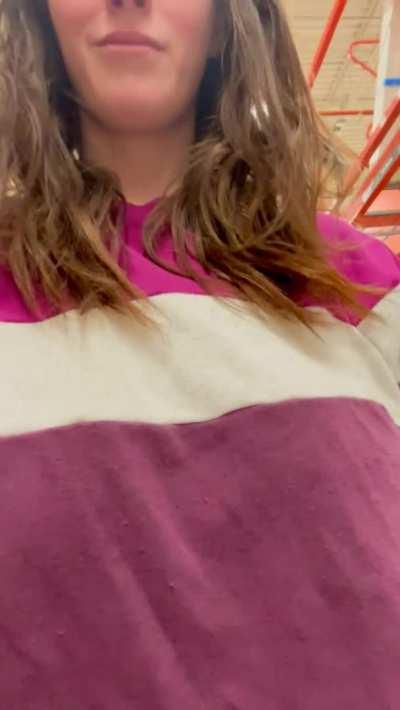 Showing off in Home Depot is my new favorite hobby!