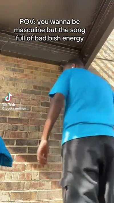 Mal turn into a whole different dude when the hat comes off