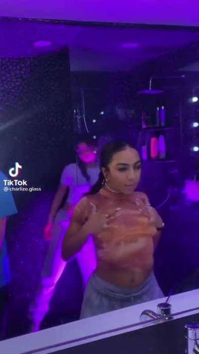 Charlize glass titties