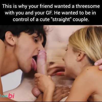 Threesome with the Best Friend (Bi Twink Porn)