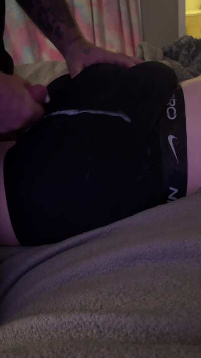 Another nike pro cumshot