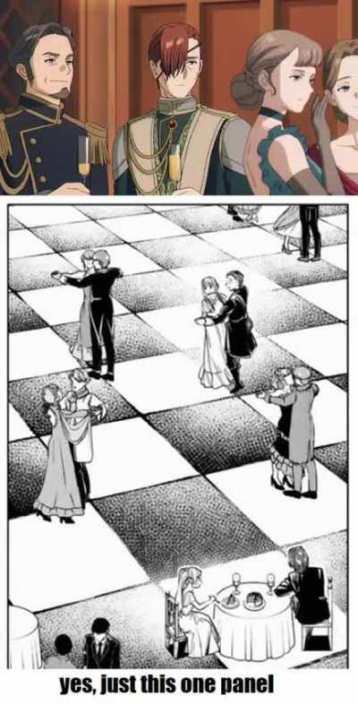 Fun fact: Stark and Fern's dance was just 1 PANEL in the manga.