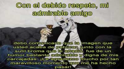 con el debido respeto 🤝