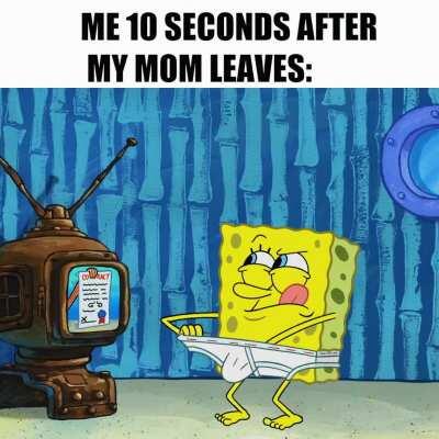 Nice grocery shopping, mom