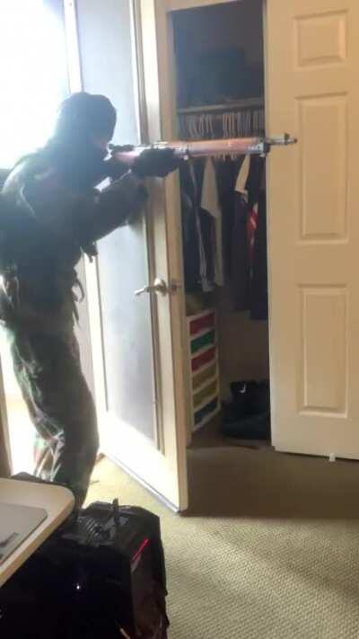 A desperate PMC finally finds his last flash drive