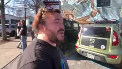 Distracted Boyfriend IRL ft. Jack Black