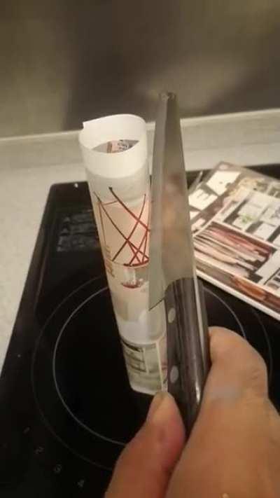 That's a good bite. 😅 | [Shapton1500+Mizukihira+newspaper strop]