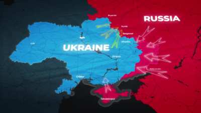 Here's how I made this conflict/war map animation in After Effects. No plugins