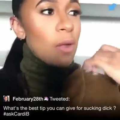 How to suck dick by Cardi B