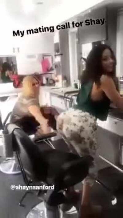 Twerking in slow motion