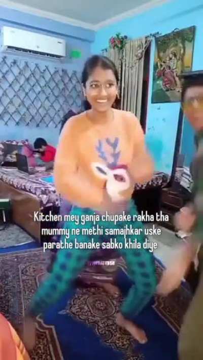 Methi ke parathe special tatse (the gan** flavour)