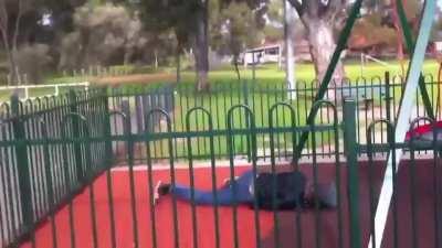 People getting hit in their balls for 2 mins straight. Because why not