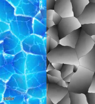 (CC0) Free Stylized Ice Texture