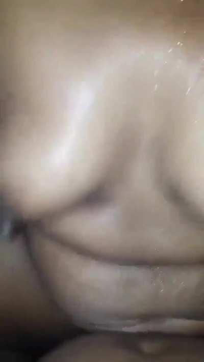 Bhabi sweating really hard on my dick
