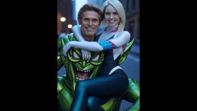 Kacey Kox - From the Unusual File.  Kacey AI'd as super hero.