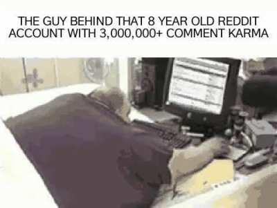 When he picks a fight with you in a political comments section you know you're screwed