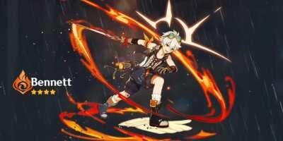 I made one of those quick and simple animations, except its always raining with Bennett haha