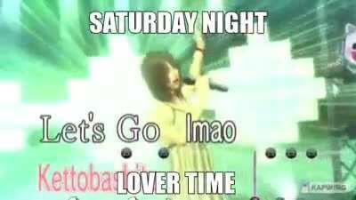 What the fuck is konnan Saturday? We have Saturday night lover