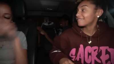 Black girls tongue kissing pt1.😫