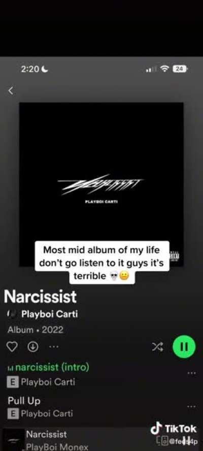 Narcissist so mid smh 🤦🏾