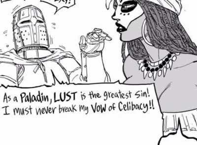 Those damned knights again…