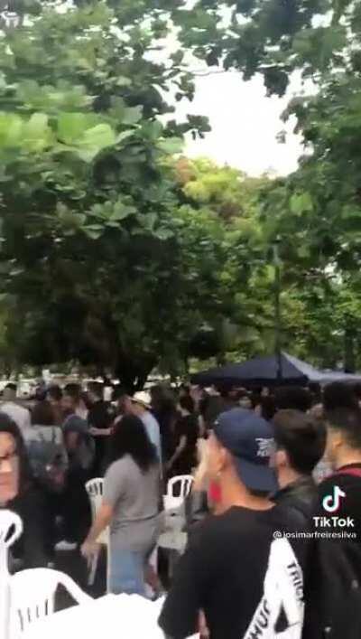 Imagina como será as manifestações quando a pandemia estiver controlada