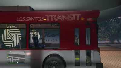 Well....guess he finally quit after being killed so many times...BUT MY BUS!!