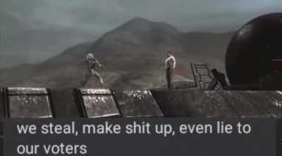 A masterpiece in editing and voice acting