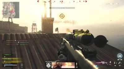 Have you ever been sniped so hard in the pre-game that you turn in to an Olympic diver?