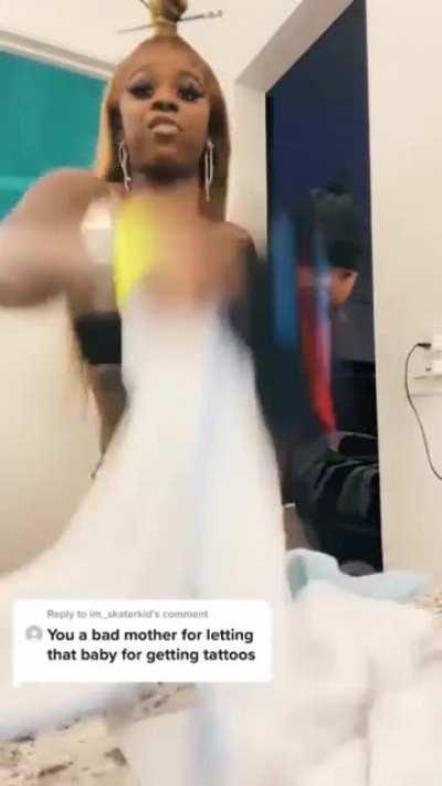 I truly hope those tattoos aren’t real, looked on her IG and it seems genuine…