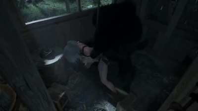 Setting up live bait to draw the monster out to trap it. She can come back home till we get the monster.