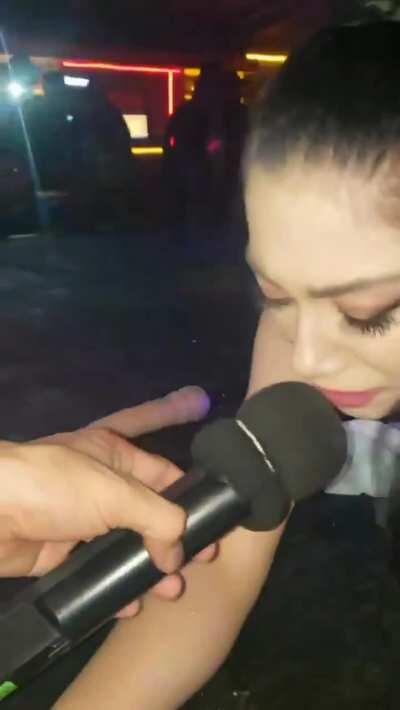 Two Beauties Strippers Fuck On Stage And They Moan To The Music Rhythmically! Pornstar Giselle Montes