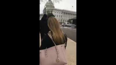 Congresswoman Marjorie Taylor Greene harassing school shooting survivor David Hogg weeks after the Parkland shooting.