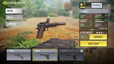 Is it me or is my gun like a Baseball Bat