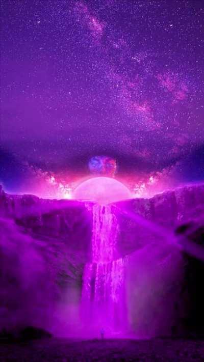 Galaxy Falls by BeLux Beyond