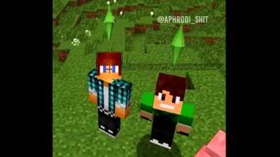 Minecraft das antiga👌