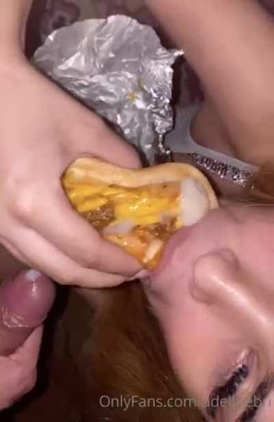 Cum Hotdog! Any takers:)