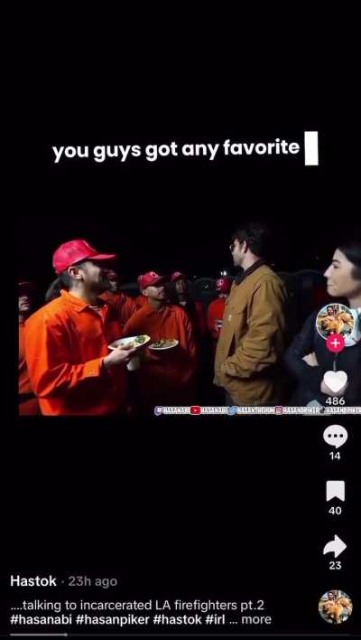 Inmate firefighters in LA