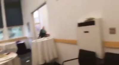 Twitch streamer allows viewers who donate to him to use text to speech on his loudspeaker in a packed room full of people