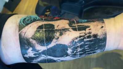 Tattoo done by Zinaida Pasko at No Regrets London!