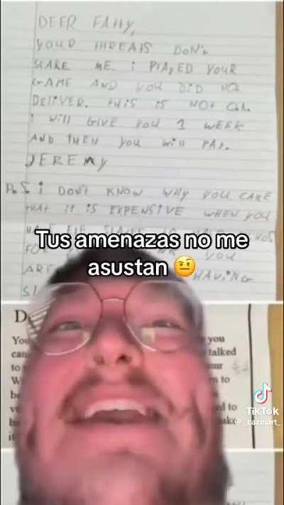 Se que no les gustan mucho los tiktoks, pero vale la pena ☠️