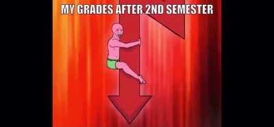 seniors trying to hold onto their grades so they don’t get rescinded