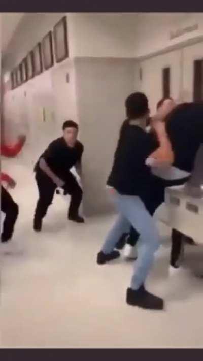 they did all that just for the guy to knock them both out