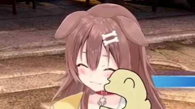 Korone Funny Reactions While Fighting Zangief