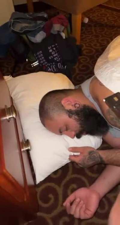 A helping hand. Don't fall asleep bro