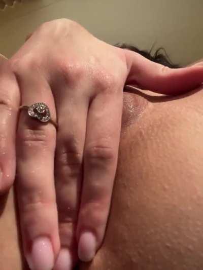 Don't pull out from my creamy pussy