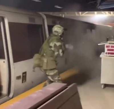 running from mutants while also being tasked to kill said mutants: