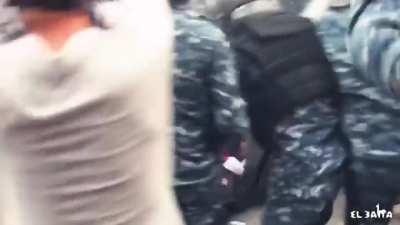 Ghayd Shammas video after 1 month of Beirut explosion titles 