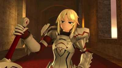 Mordred Praises her Master!